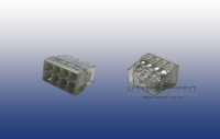 Клемма соединительная 8-проводная WAGO для распределительных коробок с контактной пастой "Alu-P